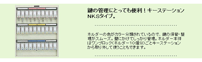 ナカバヤシ キーステーションNKSタイプ 30個吊型 NKS-30